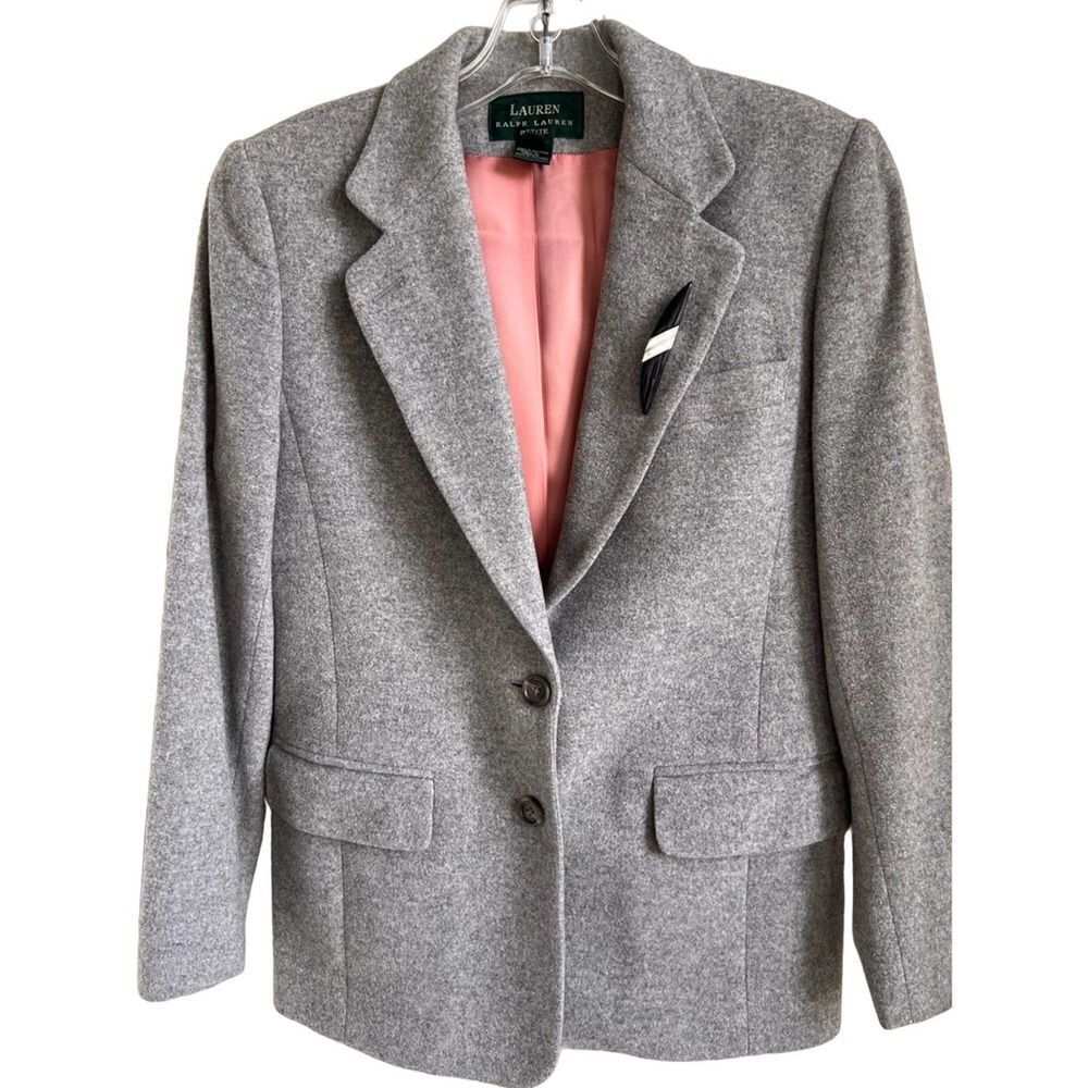 Lauren Ralph Lauren Gray Blazer